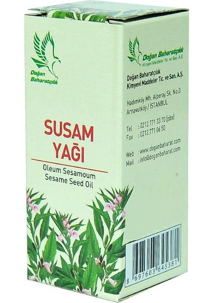 Susam Yağı 20 Cc