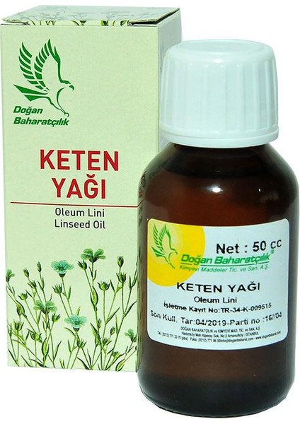 Keten Yağı 50 Cc