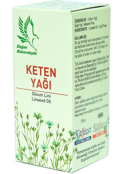 Keten Yağı 50 Cc