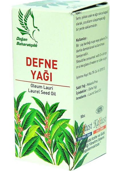 Defne Yağı 50 Cc