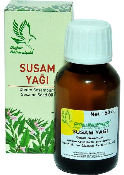 Susam Yağı 50 Cc