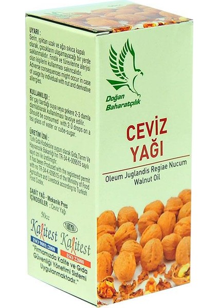 Ceviz Yağı 50 Cc