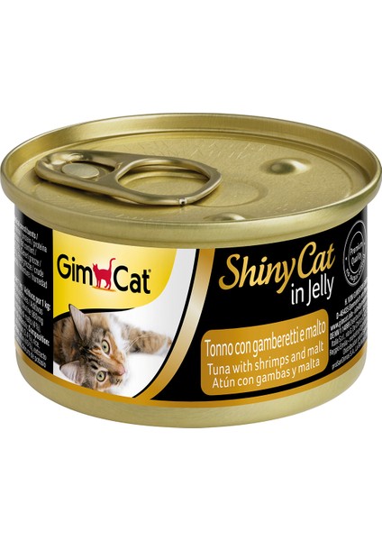 SHINYCAT TUNA BALIKLI KARİDESLİ MALT 70GR