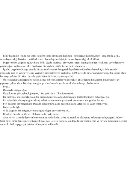 Doğaya Dönüş indirimleri