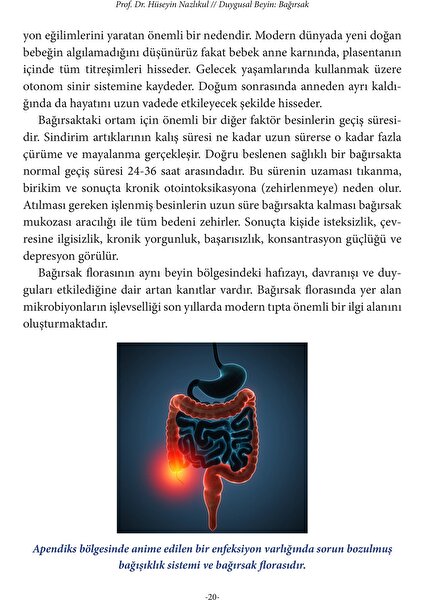 Duygusal Beyin: Bağırsak - Hüseyin Nazlıkul