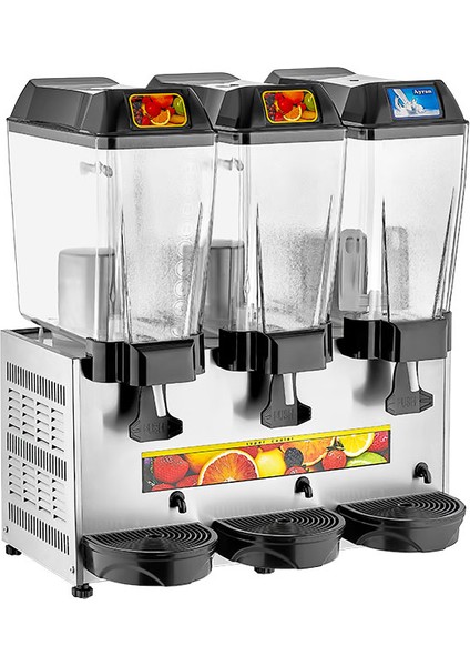 Üçlü Şerbet+Şerbet+Ayran Soğutucu 20+20+20 lt