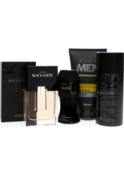 Black Suede Erkek Parfüm Seti