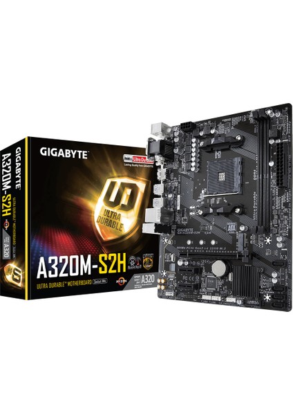 A320M-S2H AMD A320 3200Mhz(OC) DDR4 Socket AM4 PCI-E Anakart