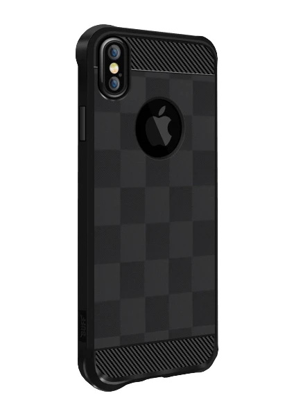 Apple iPhone X Black Armor Kılıf