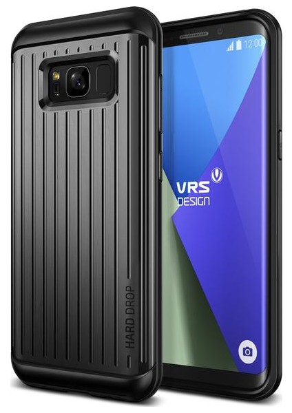 Verus Samsung Galaxy S8 Plus Waved Hard Drop Series Kılıf Waved