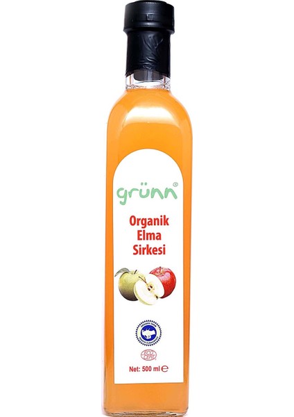 Grünn Organik Elma Sirkesi 500 ml