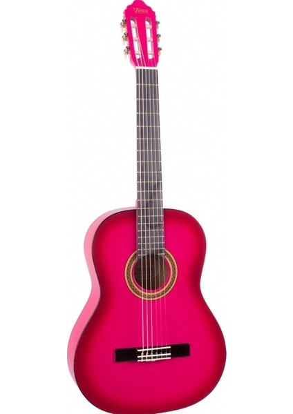 VC104 Klasik Gitar 4/4 (Pembe)