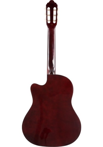 VC104TC Naturel Cutaway Klasik Gitar 4/4 (Sap Çelik+Kılıf)