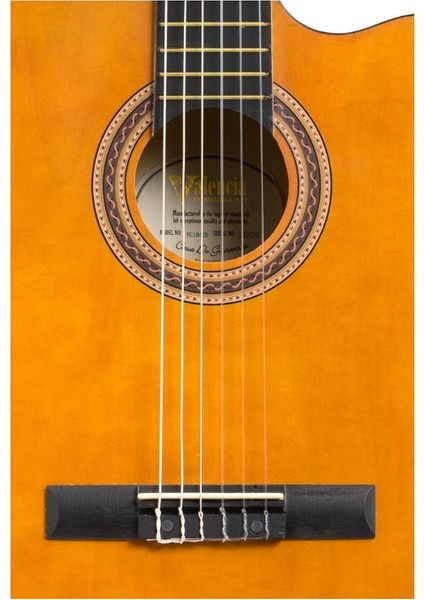 Vc104Ce Elektro Klasik Gitar 4/4 Cutaway Kasa Elektronik - G04 4 Band Eq Preamp&Tuner modelleri