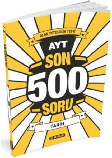 AYT Son 500 Soru Tarih