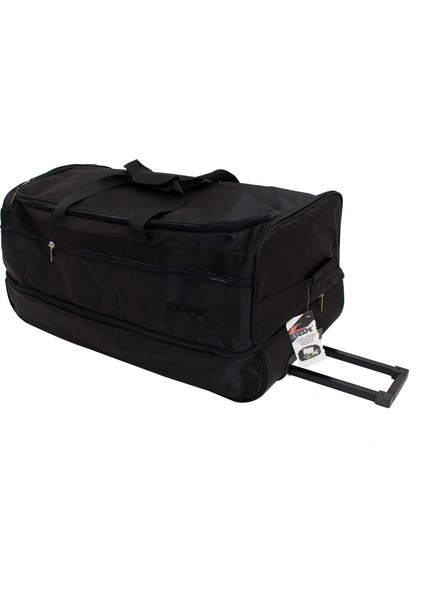 Escape 254-S Siyah İki Tekerlekli Çek Çekli Seyahat Çantası