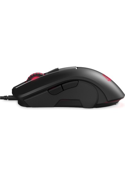 Cerberus Fortus RGB LED Aydınlatma Örgülü Kablo Oyuncu Mouse