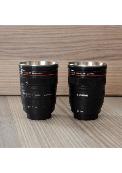 Canon Objektif Tasarım 2'li Shot Bardak Seti