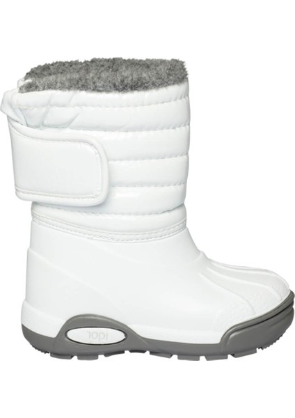 W10168-001 Beyaz Unisex Çocuk Yağmur Çizmesi