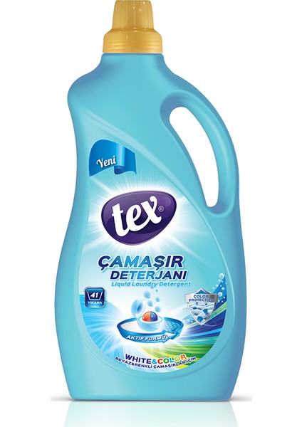 Sıvı Çamaşır Deterjanı White&Color 2.5 Lt