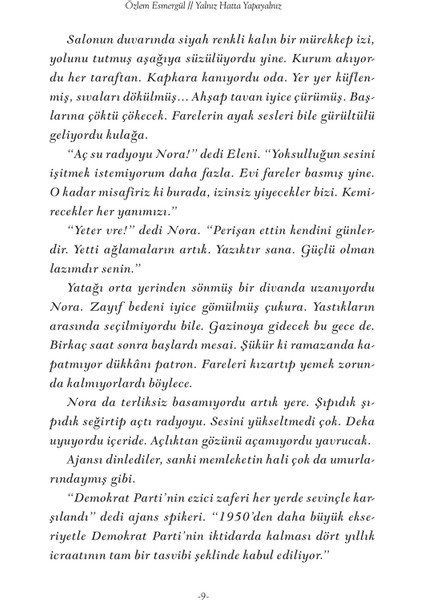 Yalnız Hatta Yapayalnız - Özlem Esmergül
