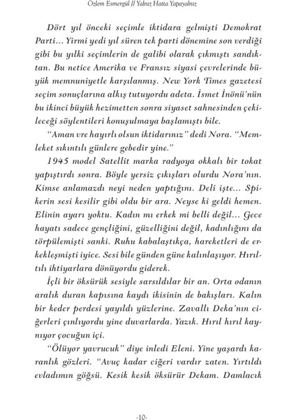Yalnız Hatta Yapayalnız - Özlem Esmergül