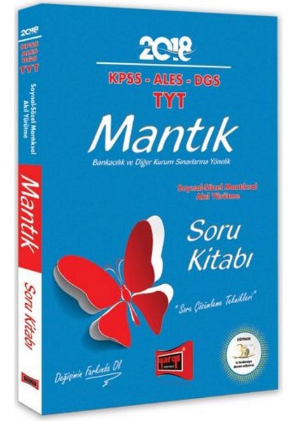 2018 KPSS ALES DGS TYT İçin Sayısal Sözel Mantık Soru KitabıYunus - Emre Çekiç