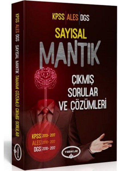 KPSS ALES Sayısal Mantık Tamamı Çözümlü Çıkmış Soruları