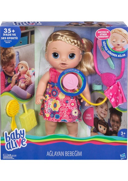 Baby Alive Ağlayan Bebeğim 