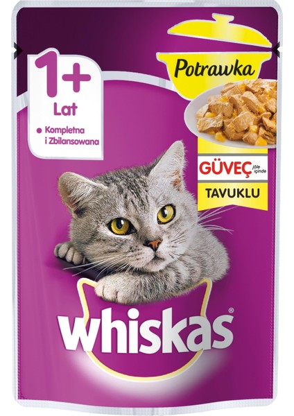 Güveç Tavuklu Kedi Pouch 85gr