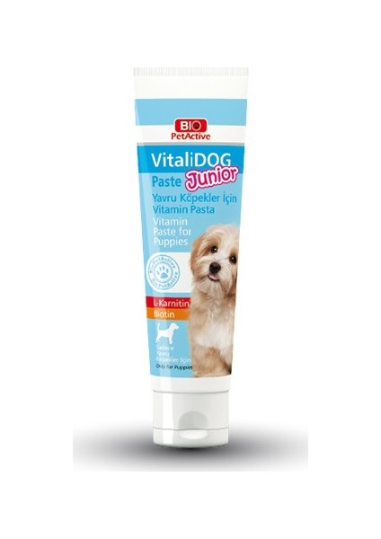 Bio Pet Active BioPetActive Vitalidog Paste Junior 100 ml