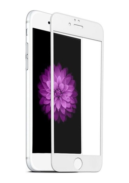 Apple iPhone 7 Plus 7D 9H Cam Full Ekran Koruyucu - Beyaz