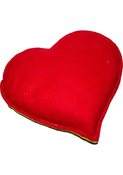 Lokman Avm Tuz Yastığı Kalp Desenli Sarı - Kırmızı 2.5 Kg