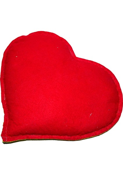 Lokman Avm Tuz Yastığı Kalp Desenli Sarı - Kırmızı 2.5 Kg