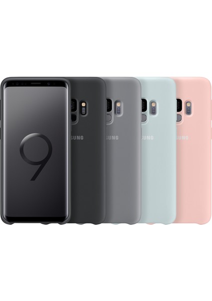 S9 Silicone Kılıf Mavi - EF-PG960TLEGWW
