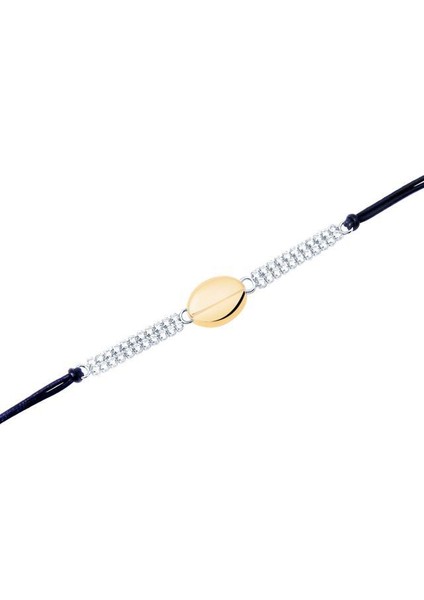 14 Ayar Sarı-Beyaz Altın Trend Bileklik