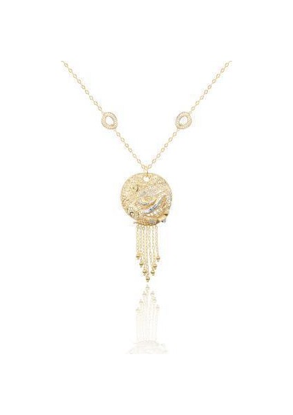 14 Ayar Altın Taşsız Kolye