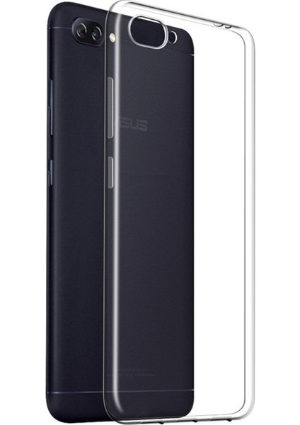 Asus Zenfone 4 Max ZC554KL İnce Silikon Kılıf + Nano Glass Film