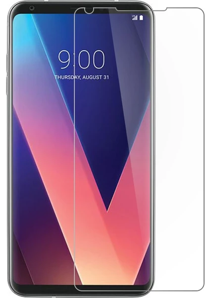 LG V30 Tempered Glass Cam Ekran Koruyucu