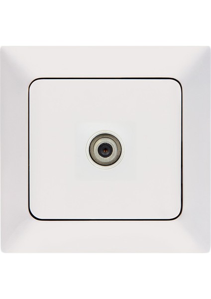 ARAS BEYAZ UYDU PRİZİ EKO ÇERÇEVELİ