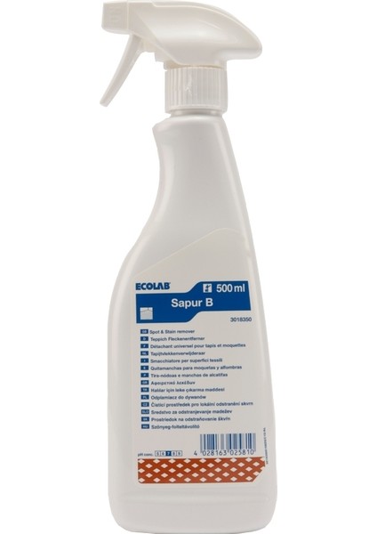 Sapur B Halı Leke Çıkarıcı 500 Ml