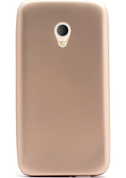 Alcatel U5 Kılıf Premier Silikon Kılıf + Cam
