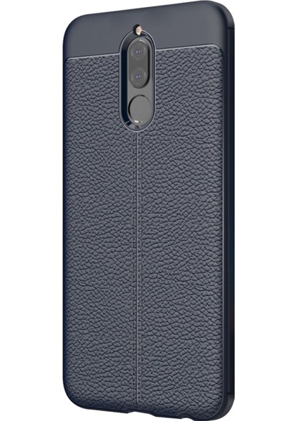 Huawei Mate 10 Lite Kılıf Suni Deri Silikon