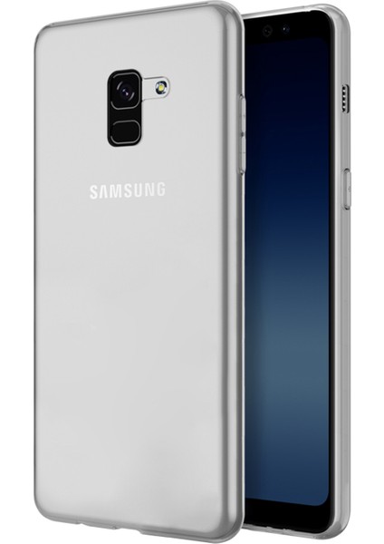 Samsung Galaxy A8 Plus 2018 Kılıf Transparent Soft