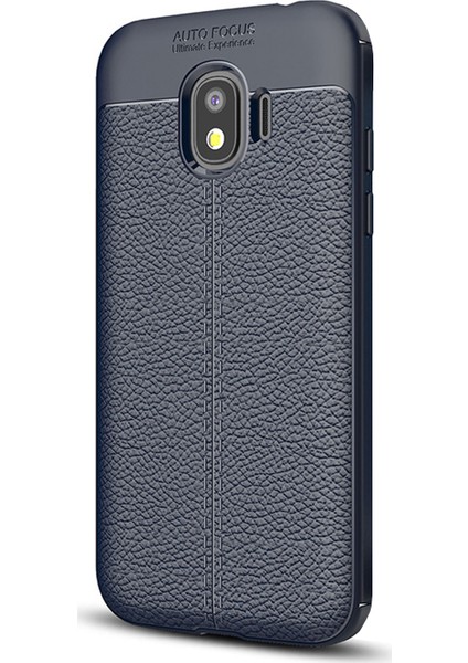 Samsung Galaxy J2 Pro 2018 Kılıf Suni Deri Silikon
