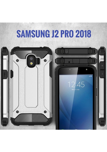 Samsung Galaxy J2 Pro 2018 Kılıf Rugged Armor