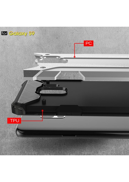 Samsung Galaxy S9 Kılıf Rugged Armor