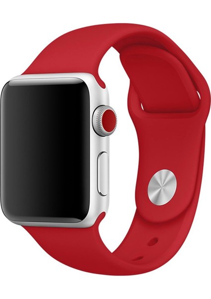 Apple Watch Uyumlu Series 3 42mm Silikon Kordon