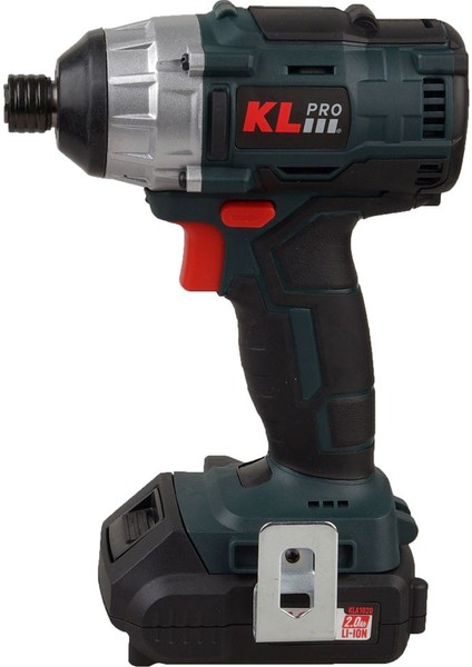 KL Pro  Kldv1820B 18Volt/2.0Ah Li-İon Çift Akülü Kömürsüz Profesyonel Darbeli Tornavida