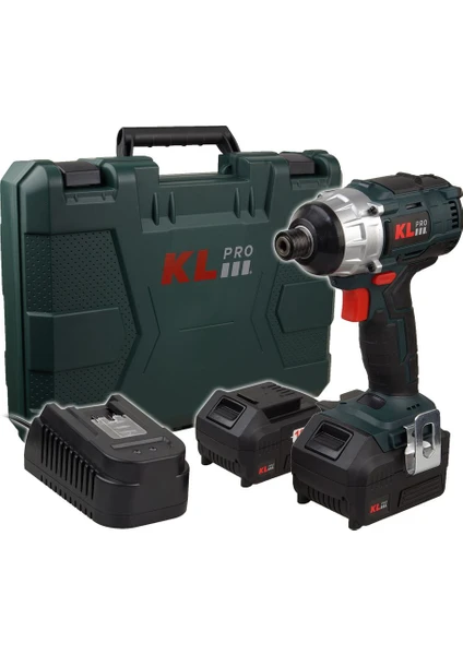 KL Pro  Klss1840B 18Volt/4.0Ah Li-İon Çift Akülü Kömürsüz Profesyonel Somun Sıkma